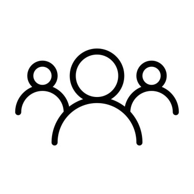 Kullanıcı Ldap Takımı simgesi, vektör illüstrasyonu