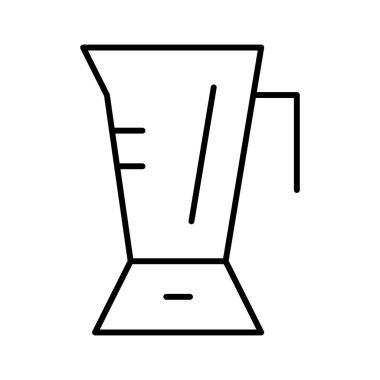 Mutfak Karıştırıcı simgesi, vektör illüstrasyonu