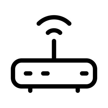 Beyaz arkaplanda yönlendirme simgesi, vektör illüstrasyonu