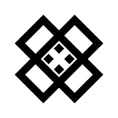 Bandaj tıbbi simgesi, vektör illüstrasyonu