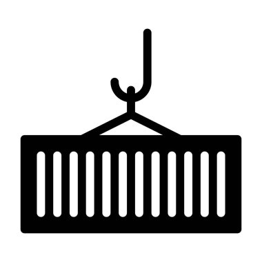 Taşıyıcı simgesi, vektör illüstrasyonu