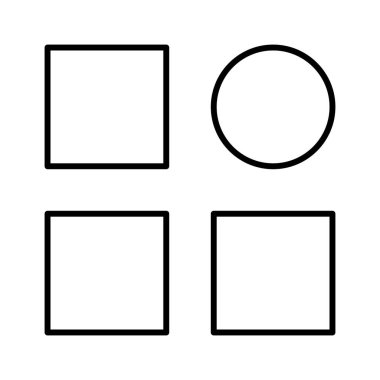 Matematik simgesi, vektör illüstrasyonu