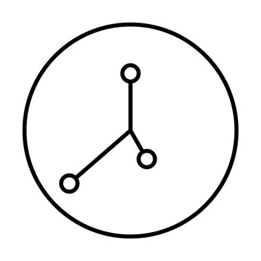Renk Not simgesi, vektör illüstrasyonu