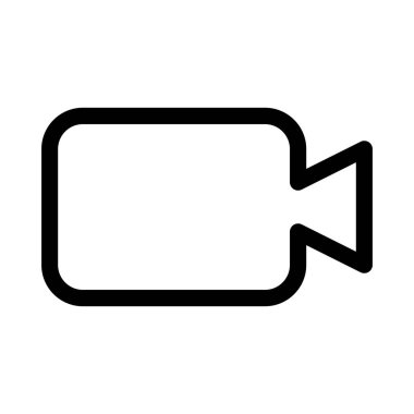 Video Kamera simgesi, vektör