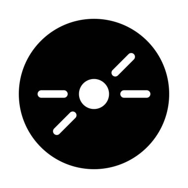 Disk simgesi, vektör çizimi