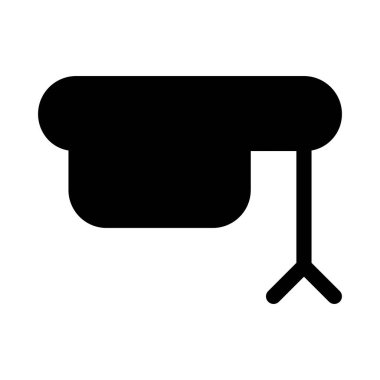 Havan İlacı simgesi, vektör illüstrasyonu