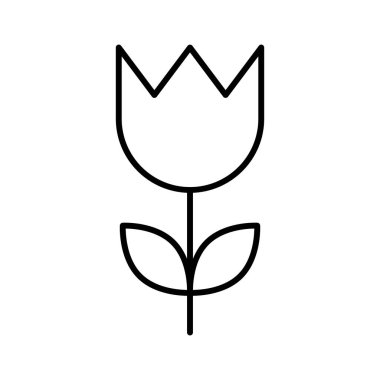 Bahçe simgesi, vektör çizimi