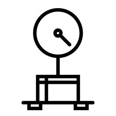 Simgeyi ölçekle, vektör illüstrasyonu