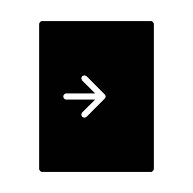 Giriş Uygulaması Web Arayüzü simgesi, vektör illüstrasyonu