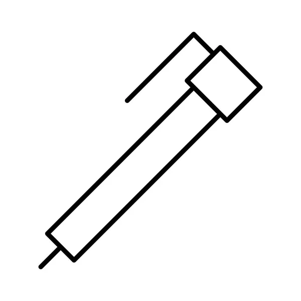 Icono Pluma Ilustración Vectorial — Vector de stock