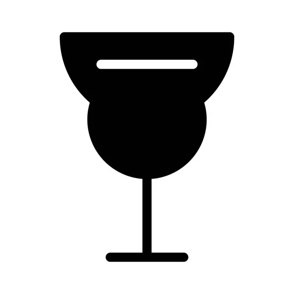 Cocktail Icoon Vector Illustratie — Stockvector