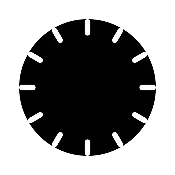 Icono Hora Ilustración Vectorial — Vector de stock