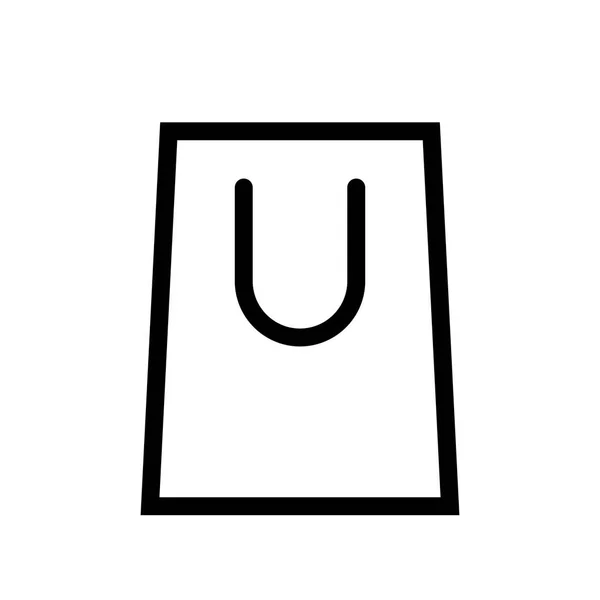 Taschensymbol Vektor Illustration — Stockvektor