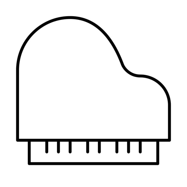 Icono Piano Ilustración Vectorial — Archivo Imágenes Vectoriales