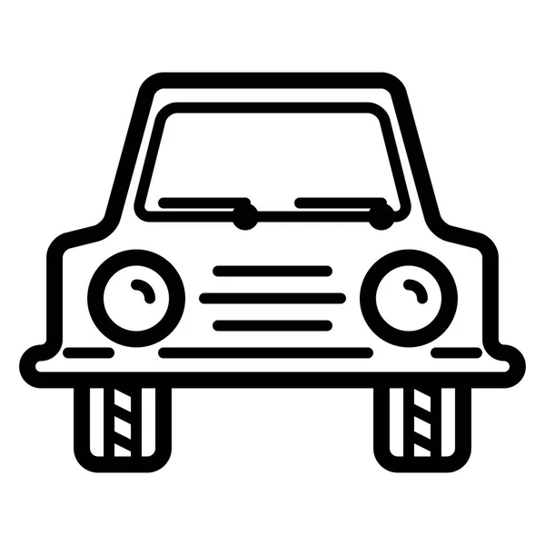 Εικονίδιο Αυτοκινήτου Διανυσματική Απεικόνιση — Διανυσματικό Αρχείο