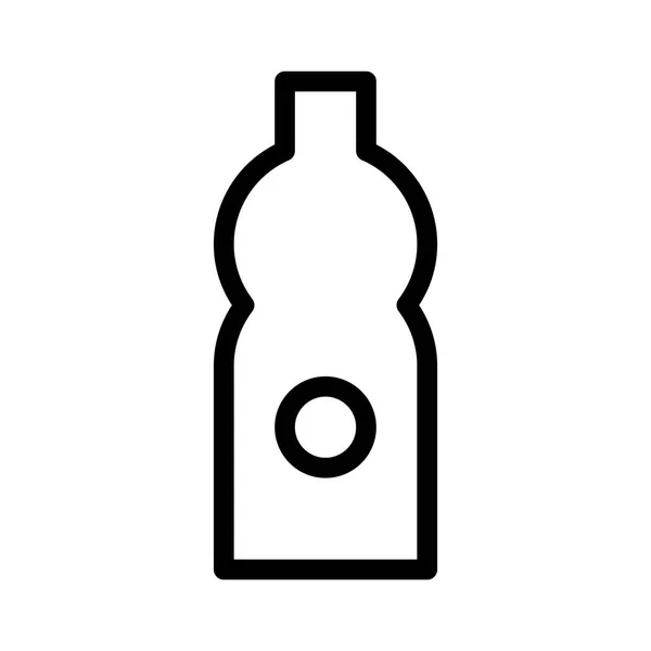 Fles Pictogram Vector Illustratie — Stockvector