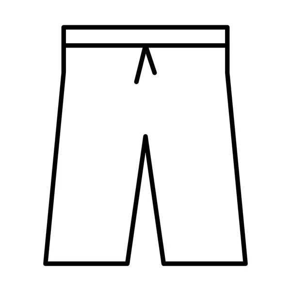 Pants Icon Vector Illustration — Stock Vector