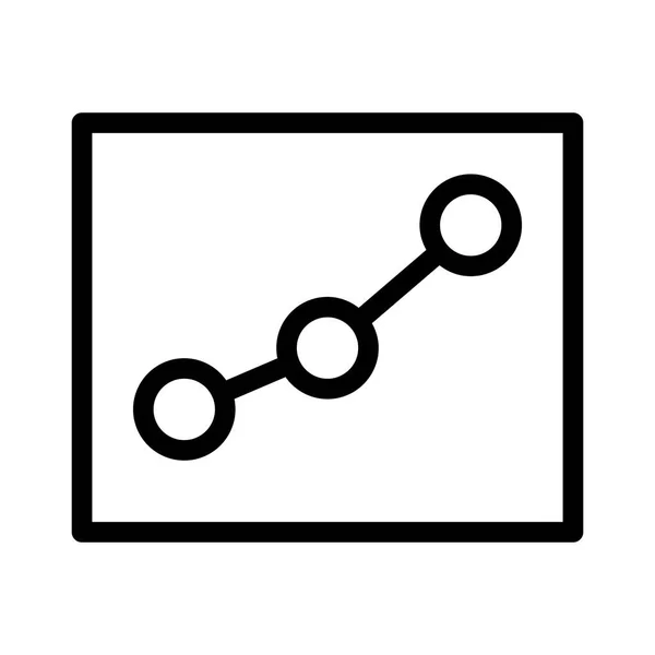 Иконка Статистики Векторная Иллюстрация — стоковый вектор