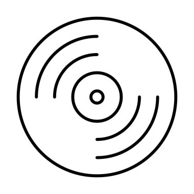 Disk simgesi, vektör çizimi