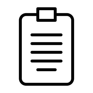 Rapor simgesi, vektör illüstrasyonu 