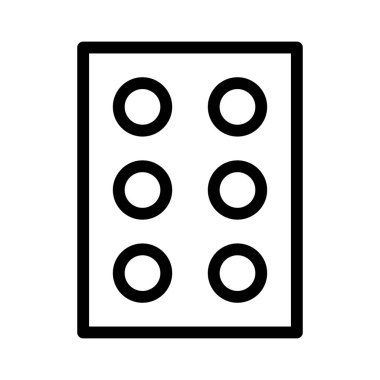 Hap simgesi, vektör illüstrasyonu