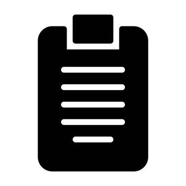 Rapor simgesi, vektör illüstrasyonu 