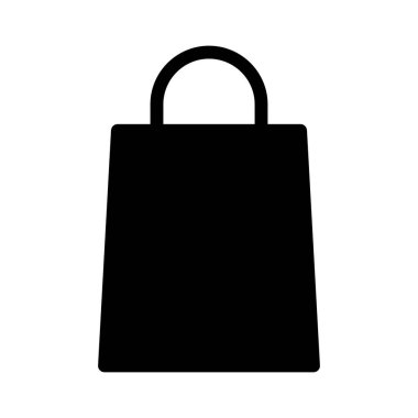 Alışveriş simgesi, vektör illüstrasyonu