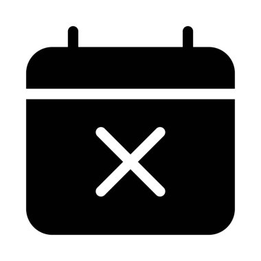 Takvim Tarih simgesi, vektör illüstrasyonunu kaldır