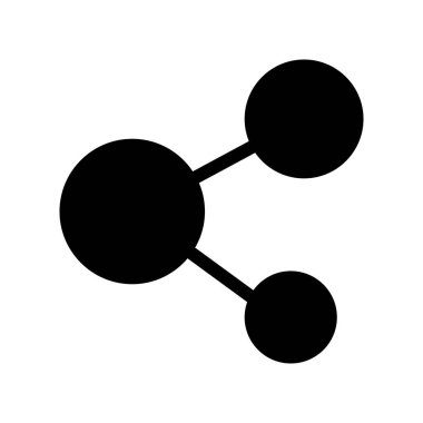  Bağlantı Ağı simgesi, vektör illüstrasyonu