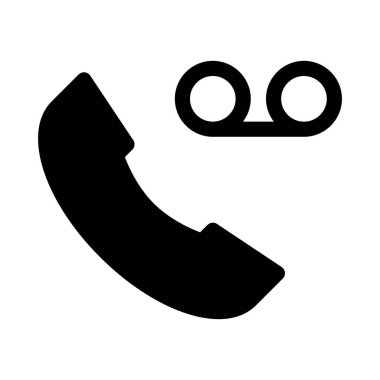 telefon simgesi, vektör illüstrasyonu