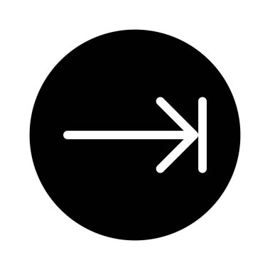 Sonraki Ok simgesi, vektör