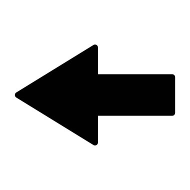 Önceki simge, vektör illüstrasyonu 