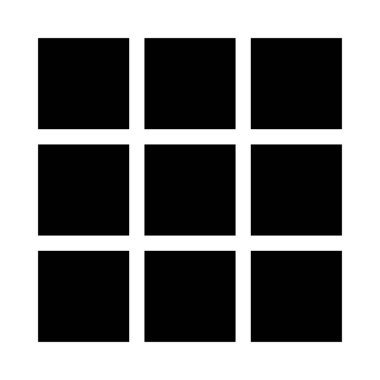 Portföy simgesi, vektör illüstrasyonu   