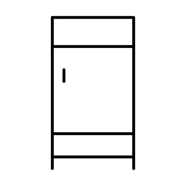 Depolama simgesi, vektör illüstrasyonu