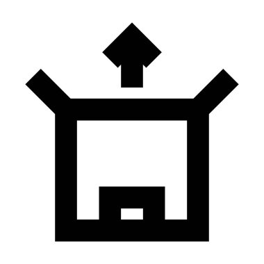 Kutu simgesi, vektör illüstrasyonuName  