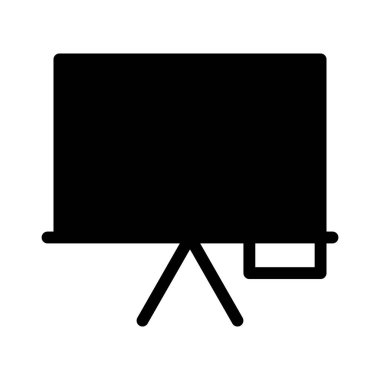 Tahta simgesi, vektör illüstrasyonu 