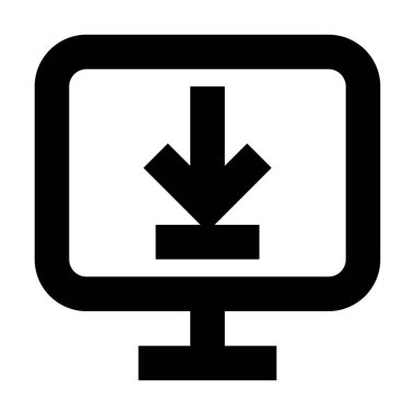 Simge indir, vektör illüstrasyonu