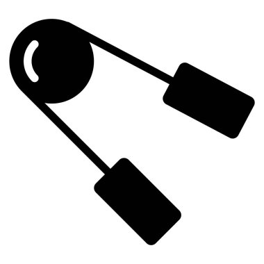 Atletizm simgesi, vektör illüstrasyonu