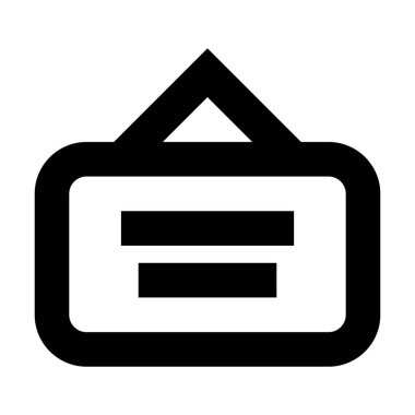 imza simgesi, vektör illüstrasyonu