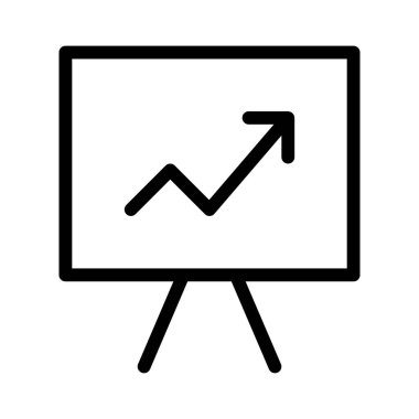 Grafik Büyümesi, vektör illüstrasyonu