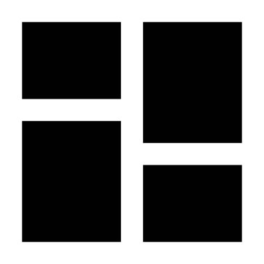 Izgara simgesi, vektör illüstrasyonu