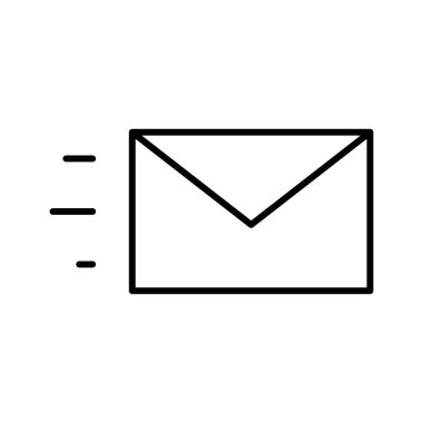 posta simgesi, vektör illüstrasyonu