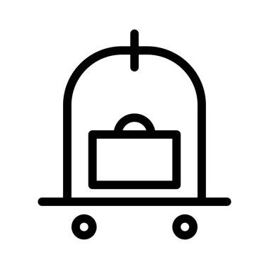 Araç simgesi, vektör illüstrasyonu