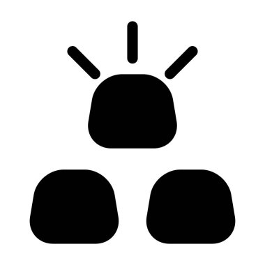 para simgesi, vektör illüstrasyonu