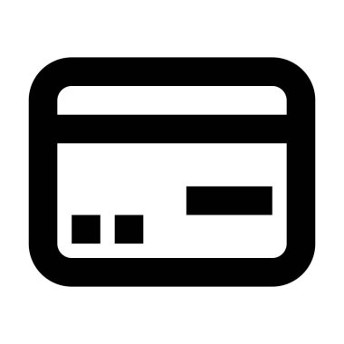 Banka Kartı beyaz arkaplandaki simgeyi kaldır, vektör illüstrasyonuName