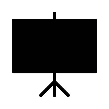 sunum simgesi, vektör illüstrasyonu 