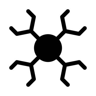 Molekül Eğitim simgesi, vektör illüstrasyonu