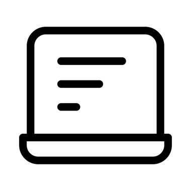 Not defteri simgesi, vektör illüstrasyonu