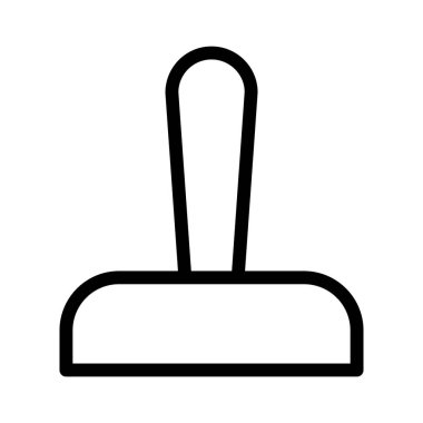  Damga ofisi simgesi, vektör illüstrasyonu