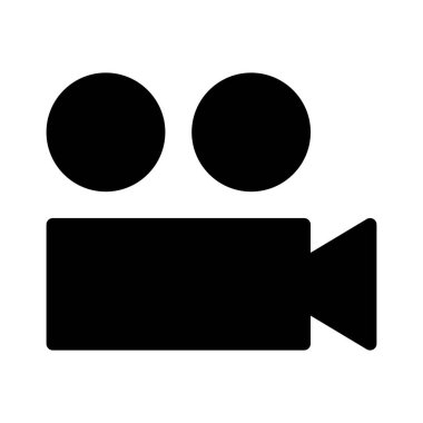 Video Kamera simgesi, vektör